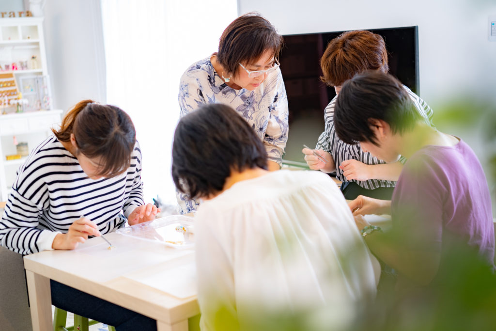 雑貨屋さんの様なアトリエのあるお家
