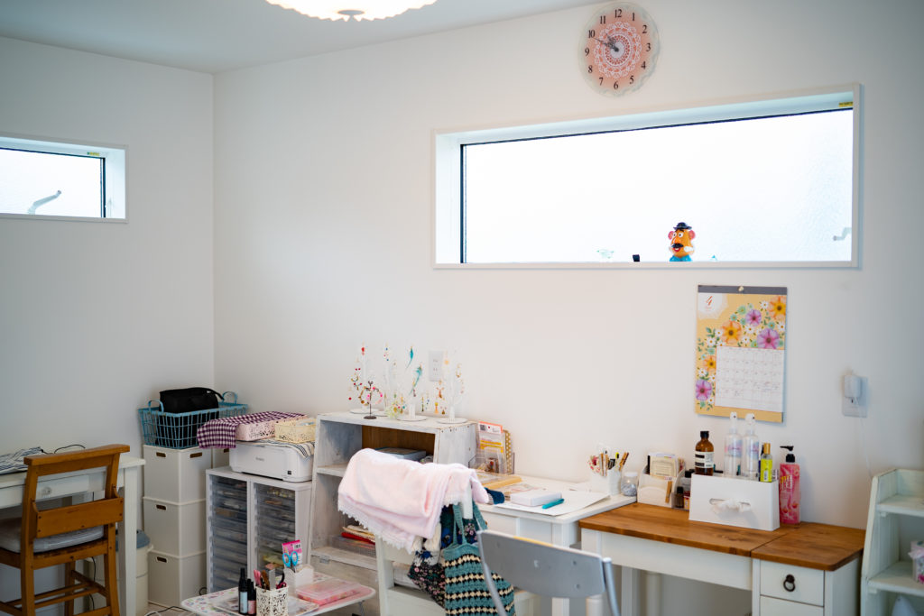 雑貨屋さんの様なアトリエのあるお家