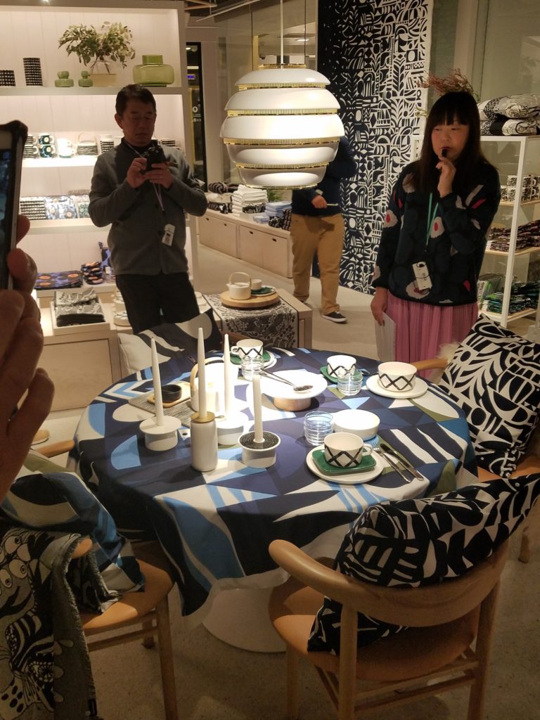 フィンランド視察 3日目 marimekko店舗見学