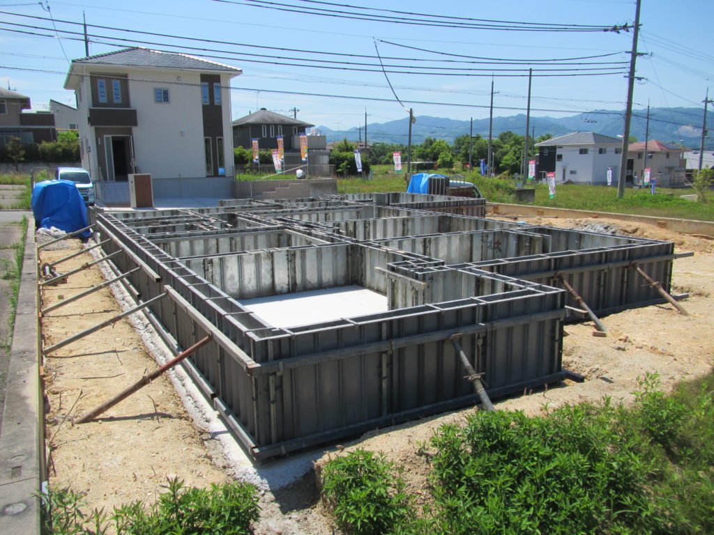 Ｉ様邸 基礎完成