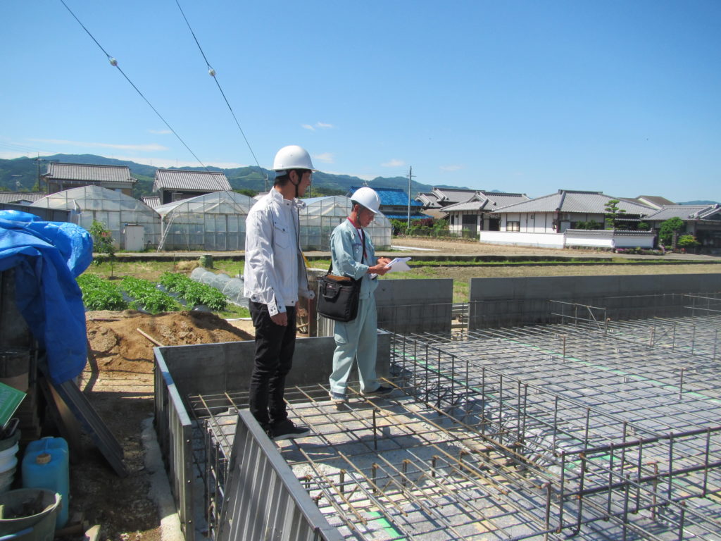 霊安寺 Ｓ様邸 基礎工事完了