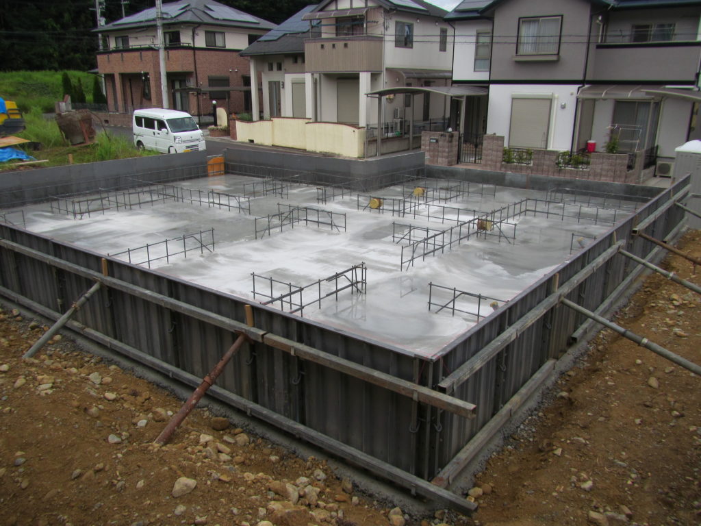 大淀町 O様邸　土台伏せ