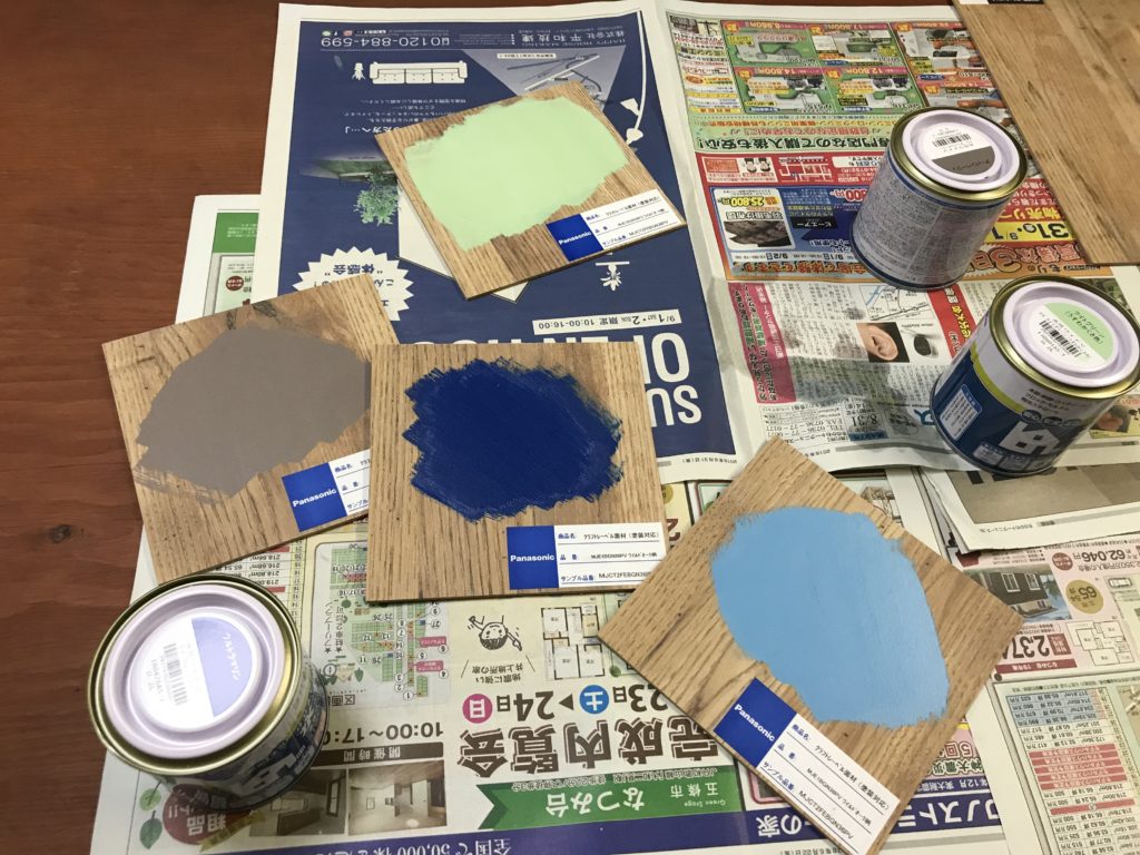 自分で塗れるドア！