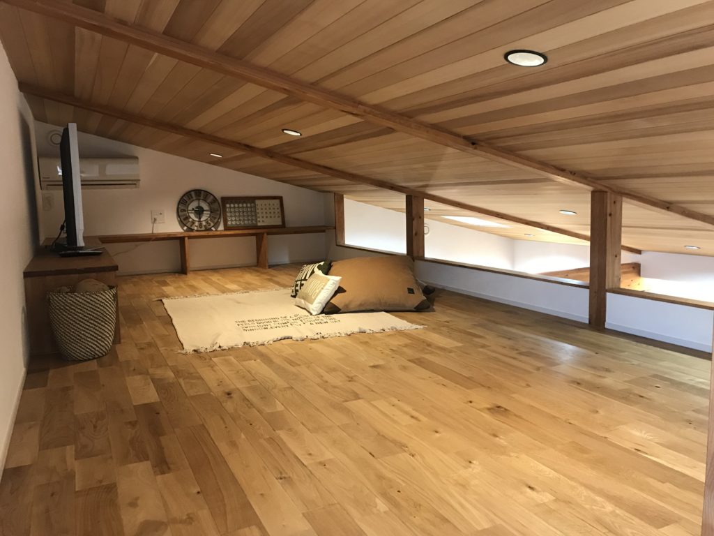 ロフトっていいですね(*ﾟﾛﾟ)