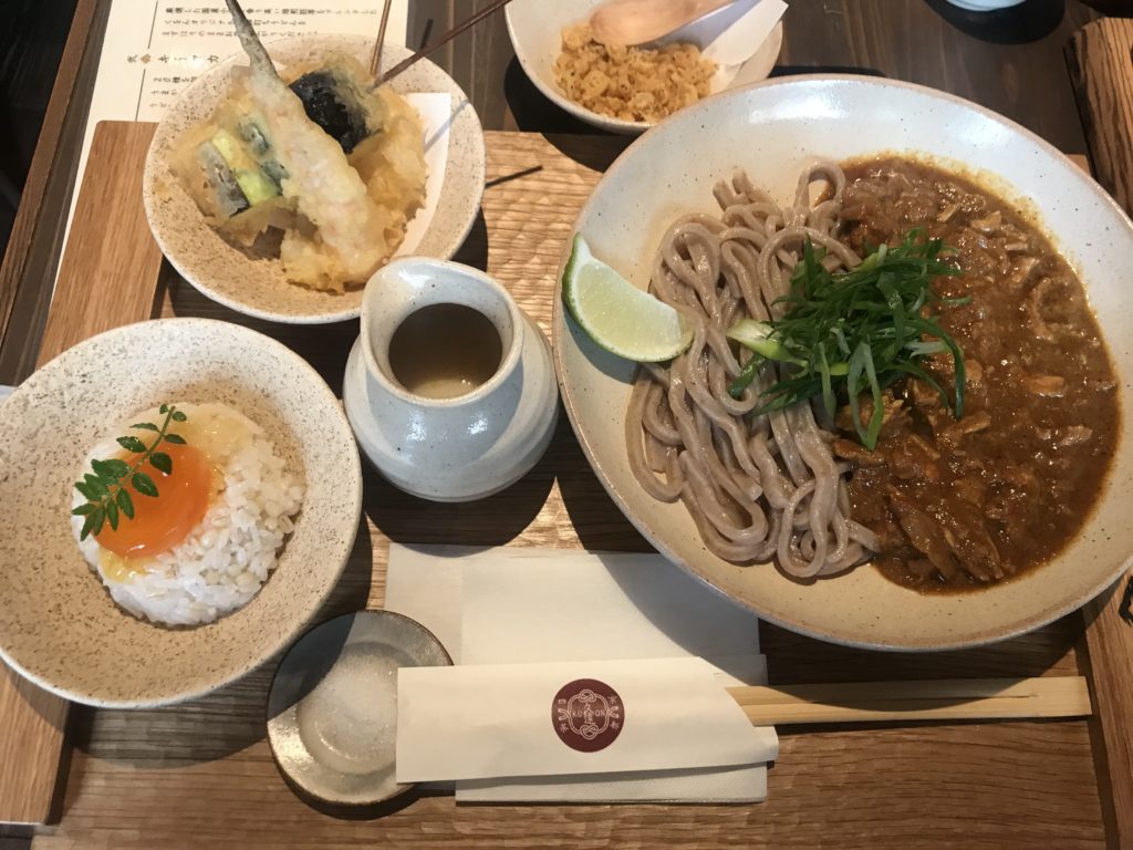 かしわキーマカレーうどん
