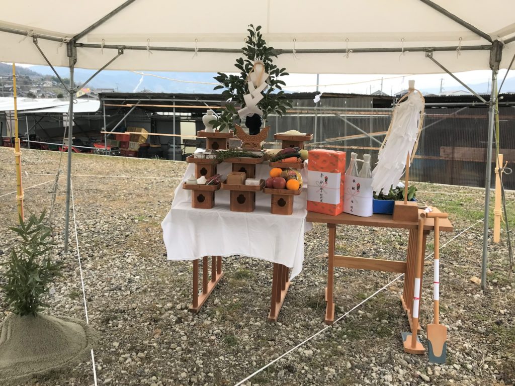 橋本市H様邸 地鎮祭