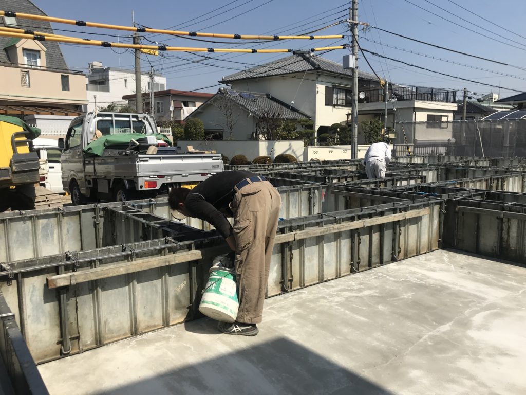 H様邸 基礎着工