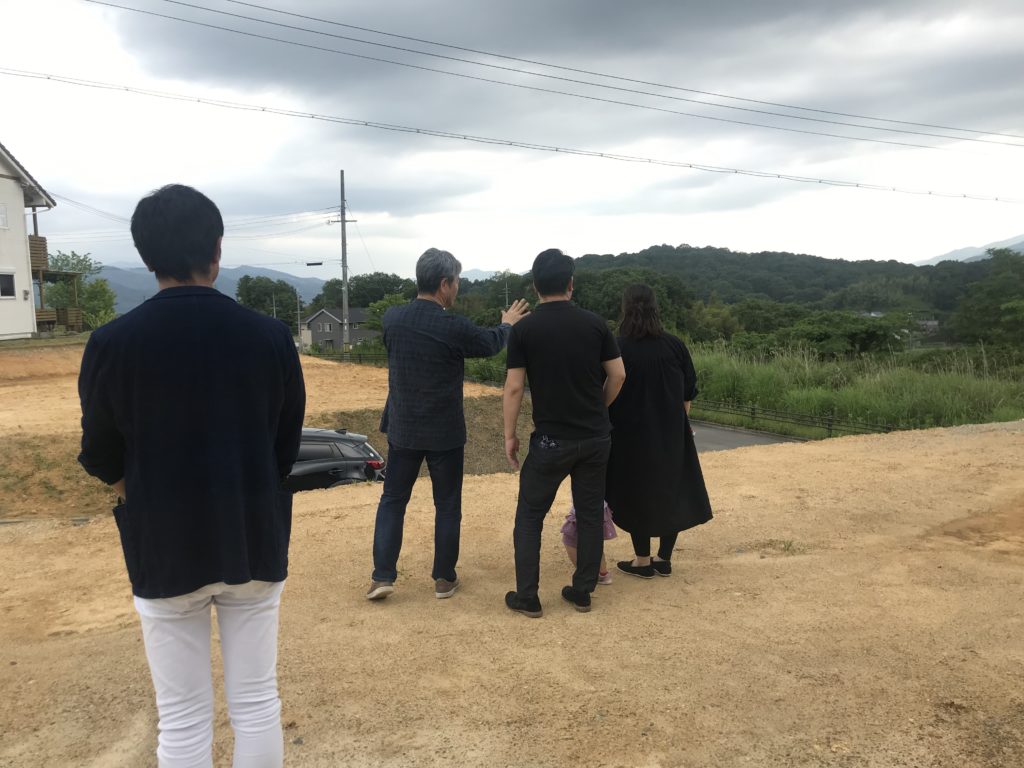 建築家の先生と打ち合せ(H様邸)