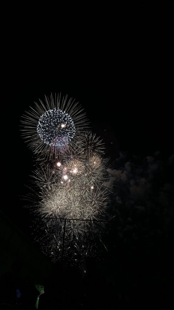 今年初のお祭り。
