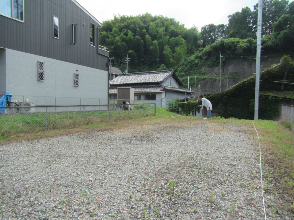 下市町S様邸 縄張り。