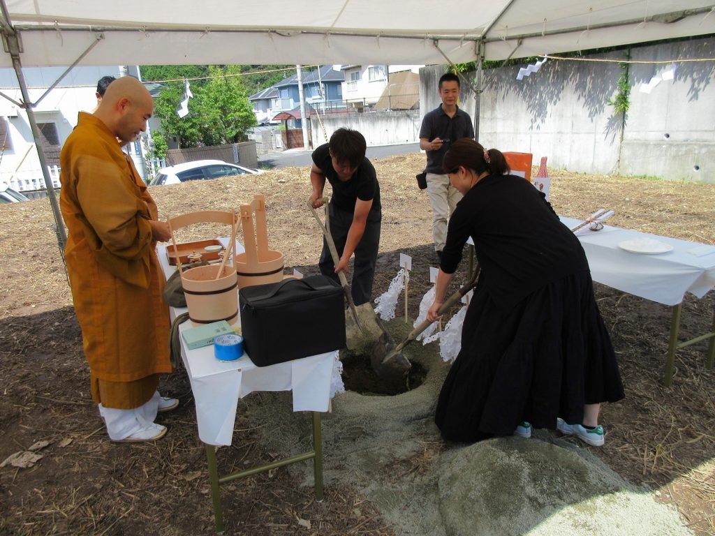 五條市田園K様邸 地鎮祭
