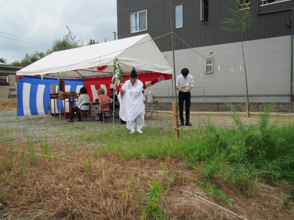 下市町 S様邸地鎮祭