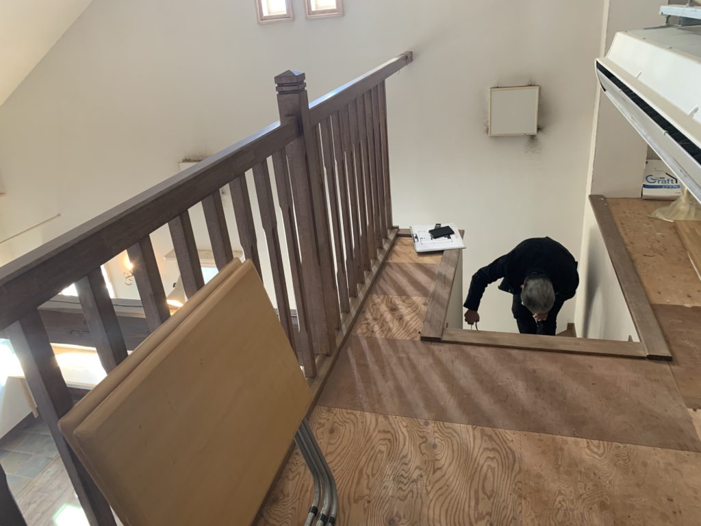 建築家の先生と打ち合せ