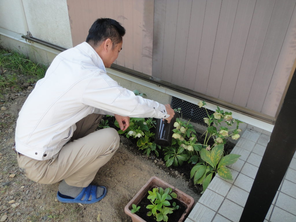 事務所　外構メンテナンス