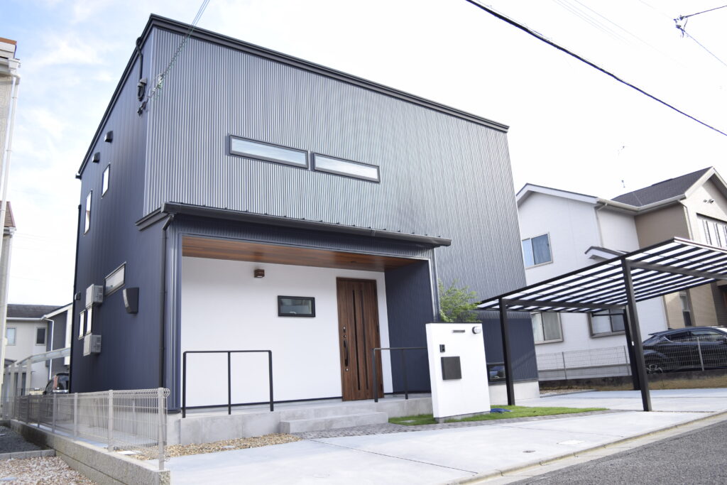 空間を上手に活かしたお家