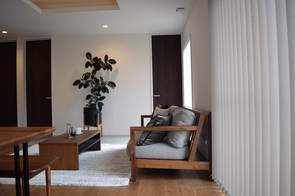 光の入る平屋