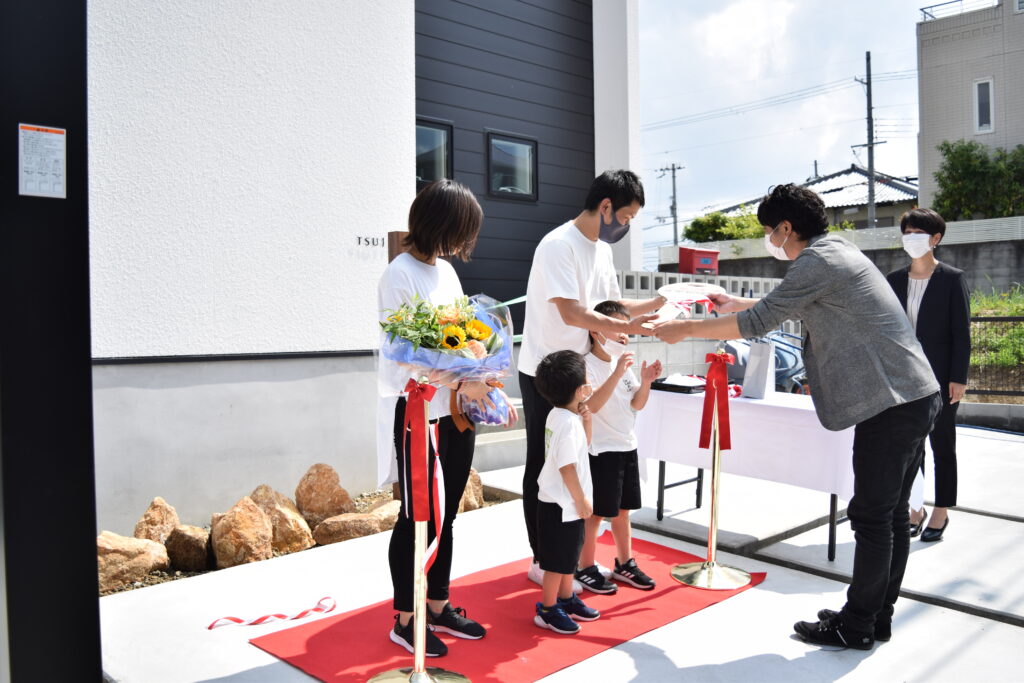 五條市田園T様邸　引き渡し