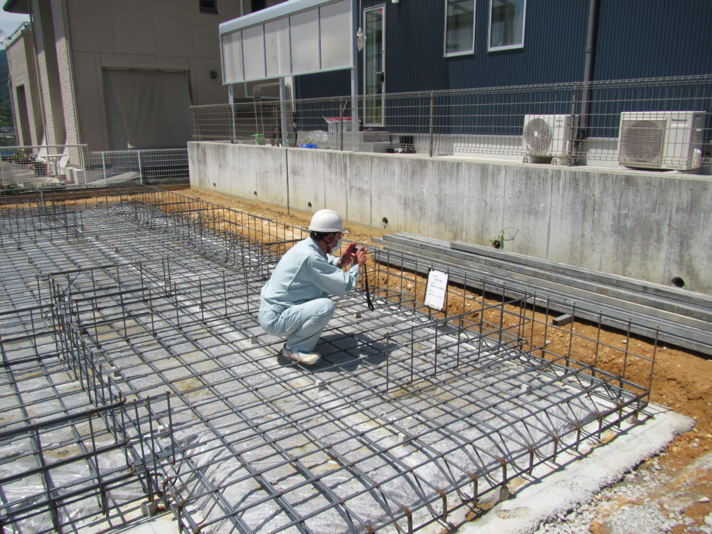 五條市なつみ台 H様邸基礎工事